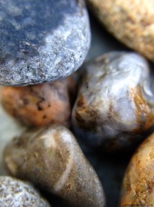 Tiny Shiny Pebbles  (10x macro)