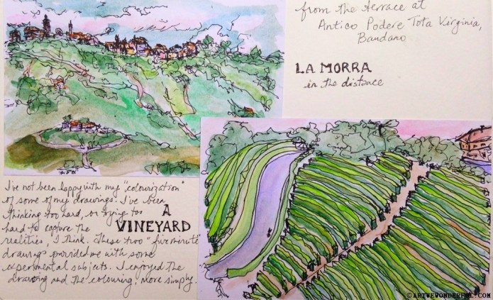 Towards La Morra, Piemonte