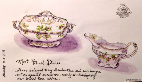 Grandmother's Wedding Dishes