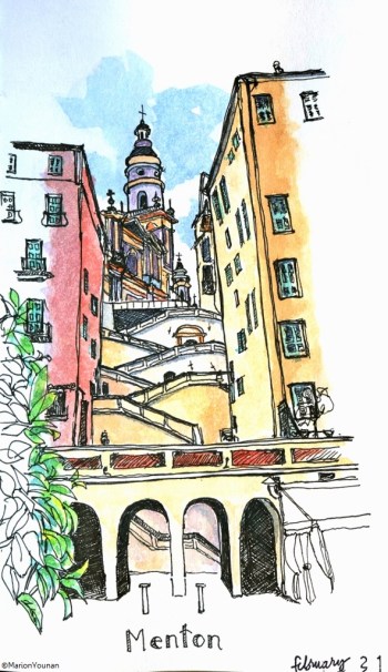 Menton Staircase
