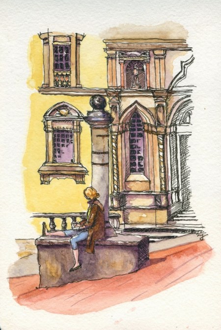 Hilary in Arezzo, Tuscany