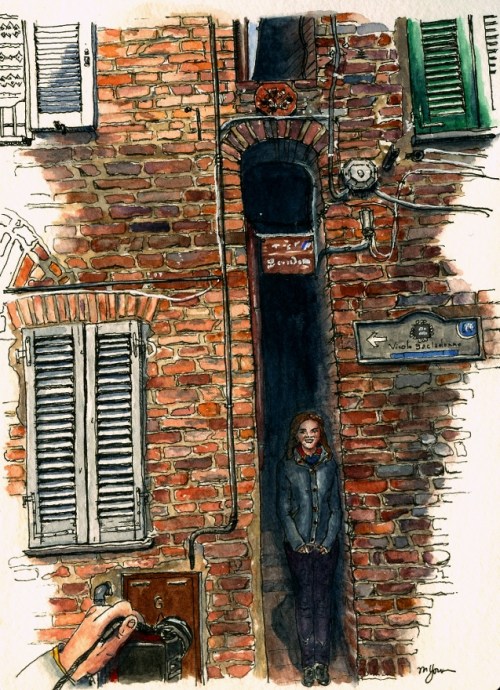 May in Citta della Pieve, Umbria