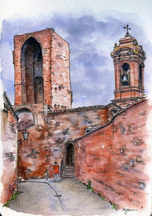 Priscilla in Citta della Pieve, Umbria