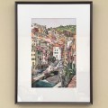 Riomaggiore (framed)