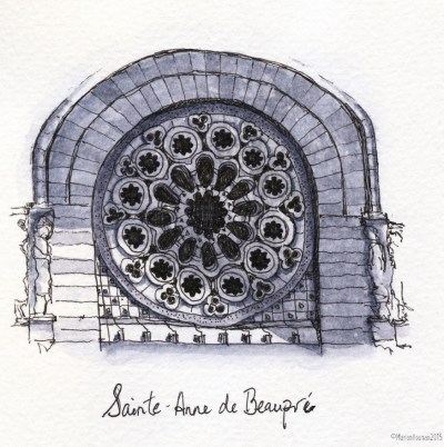 Sainte-Anne de Beaupré Rose Window