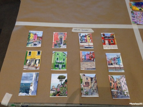 My 12 Cards at the ATC Event