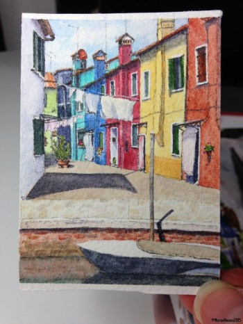 Burano 3 art card