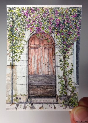 #24 - Rustic Door in Saint-Paul de Vence (studio)