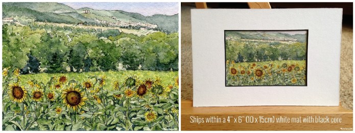 Sunflowers of Narni Umbria on Etsy