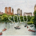 #63 – Boating In Central Park&nbsp;Sold