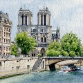 Notre Dame on the&nbsp;Seine