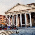 153 – Morning at the Pantheon&nbsp;sold