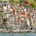 A View of Riomaggiore, Cinque Terre –&nbsp;sold