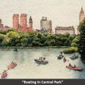 Boating In Central Park&nbsp;Title