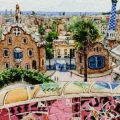 Park Guell View Over Barcelona&nbsp;title