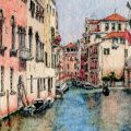 Venice Canal Reflections&nbsp;Title