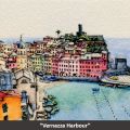Vernazza Harbour Title